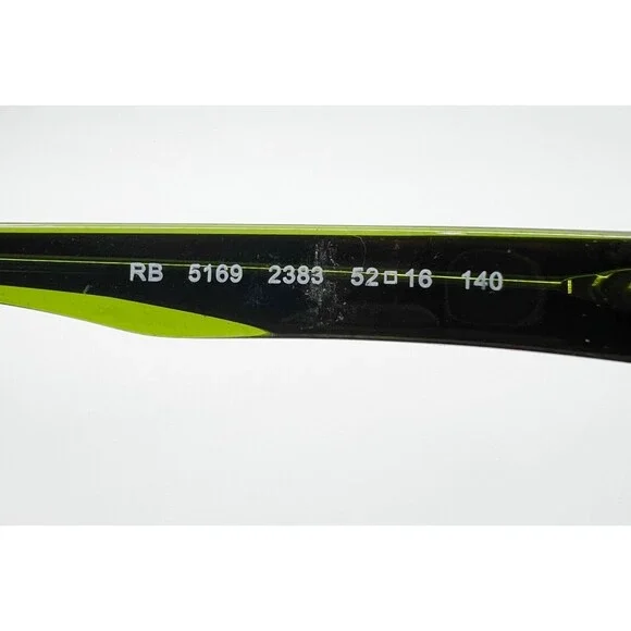Ray-Ban Eyeglasses Frames RB5169 2383 Brown Green Rectangular 54-16-140 14454 - Picture 5 of 7